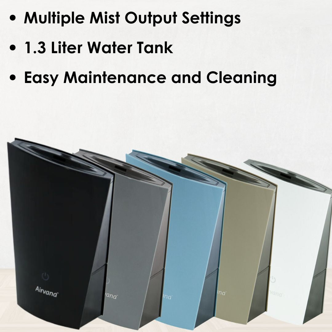 AV450HUM 1.3L Ultrasonic Cool Mist Humidifier- Taupe