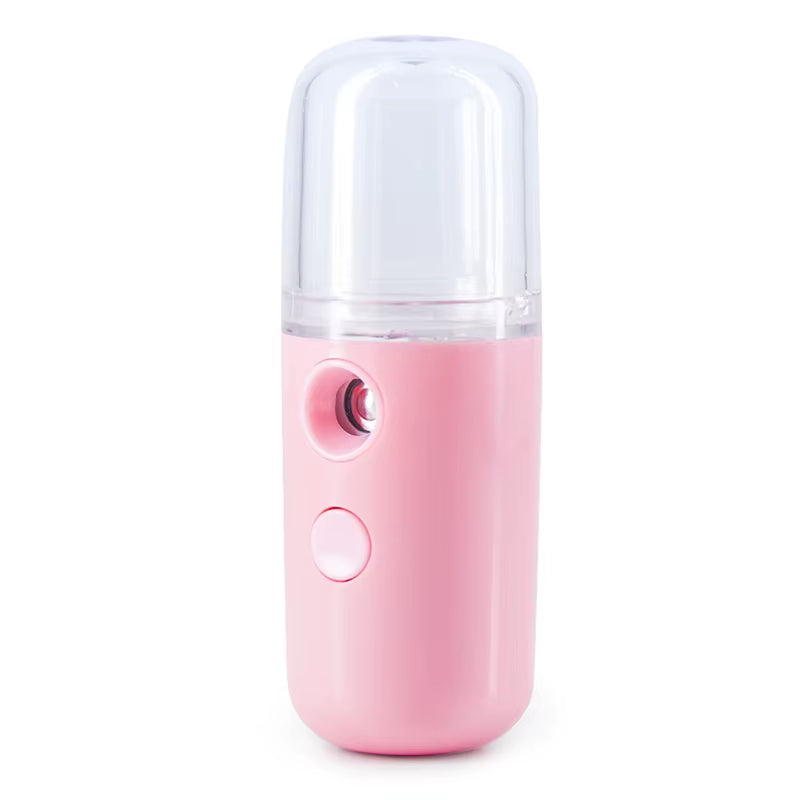 30Ml Mini Humidifier for Car Home Office Portable Rechargeable Small Wireless Personal Face Sprayer Cool Mist Maker Humidifier