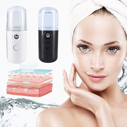 30Ml Mini Humidifier for Car Home Office Portable Rechargeable Small Wireless Personal Face Sprayer Cool Mist Maker Humidifier