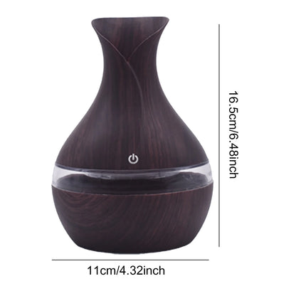 Dengmore Mini Portable Aromatherapy Diffuser Humidifier Aroma Essential Oil Diffuser LED for Bedroom Home Office Car Living Room