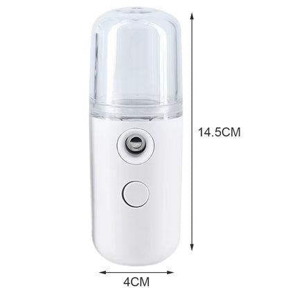 30Ml Mini Humidifier for Car Home Office Portable Rechargeable Small Wireless Personal Face Sprayer Cool Mist Maker Humidifier