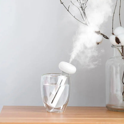Portable Humidifier Adjustable Length Mini Diffuser Humidifier with Light Ultrasonic Cool Mist Humidifier for Home Office Travel