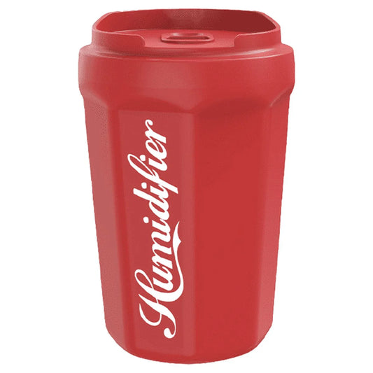 Portable Coke Cup Mini Humidifier, 260Ml Small Mist Humidifier, USB Personal Desktop Humidifiers for Bedroom Travel Office Home, 2 Quiet Mist Modes, Red